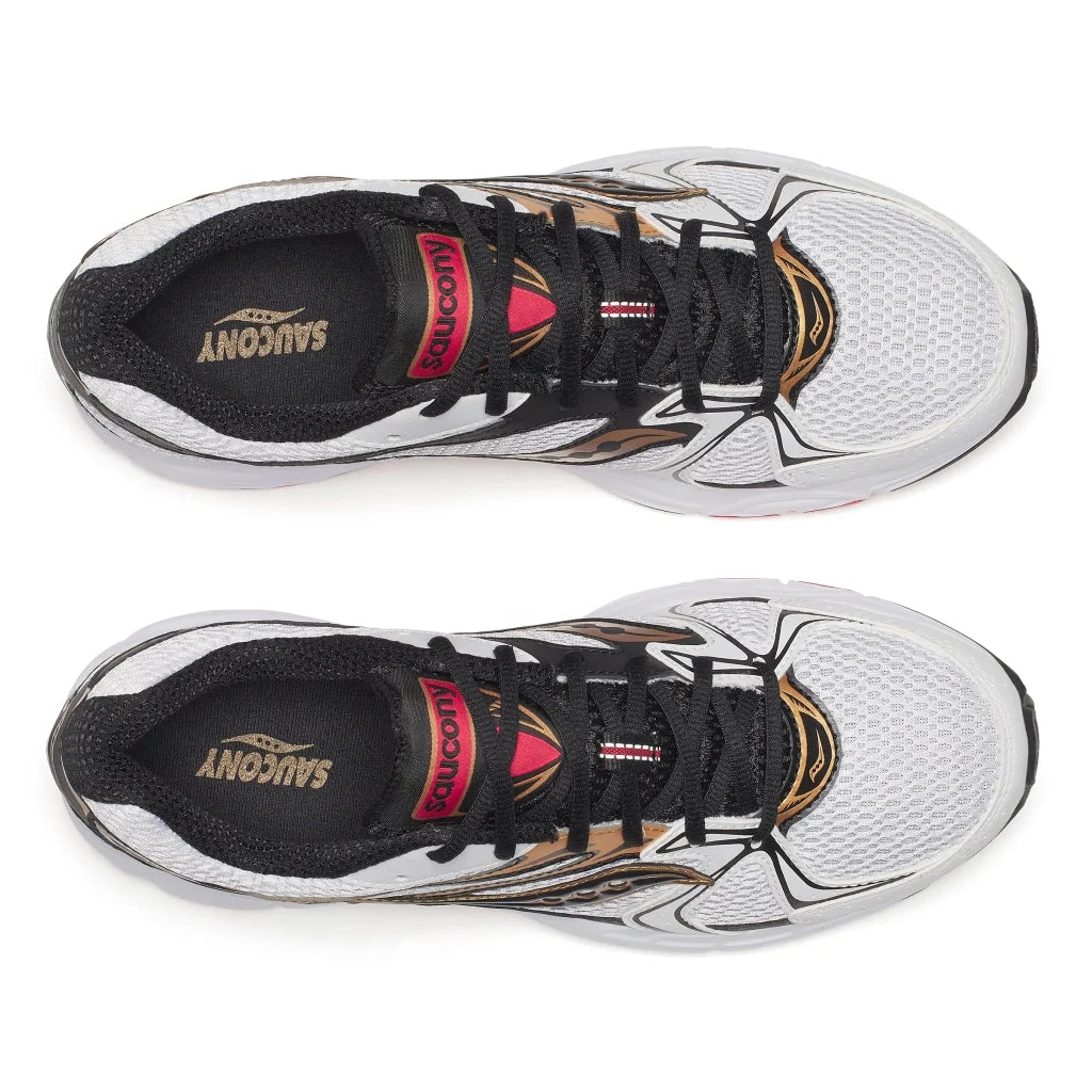Saucony Ride Millennium London City Pack - WHITE/GOLD/BLACK for Men - product image from the listing.