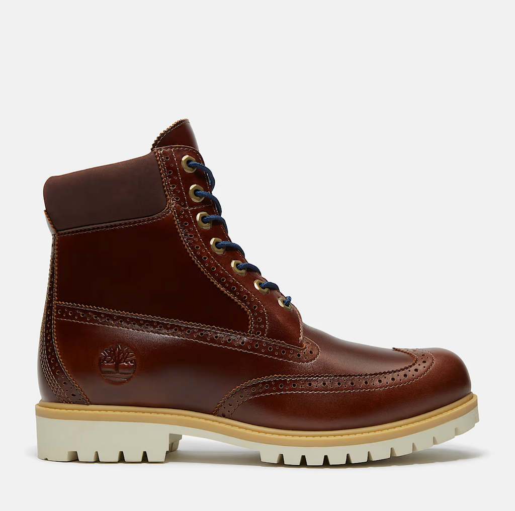 Timberland® Heritage 6-Inch Waterproof Boot - MEDIUM BROWN for Men - product image from the listing.