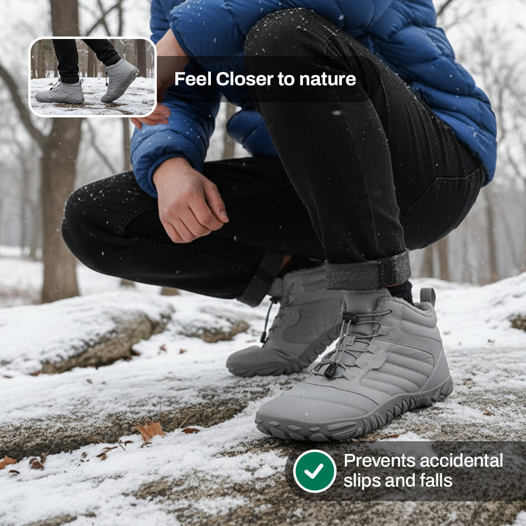 Unisex Snow Trek - Non-slip & waterproof winter barefoot shoe - product image from the listing.