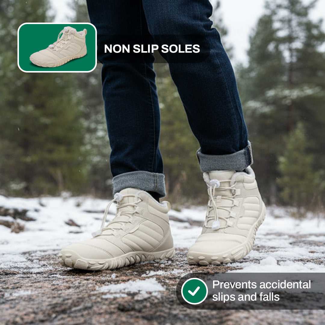 Unisex Snow Trek - Non-slip & waterproof winter barefoot shoe - product image from the listing.