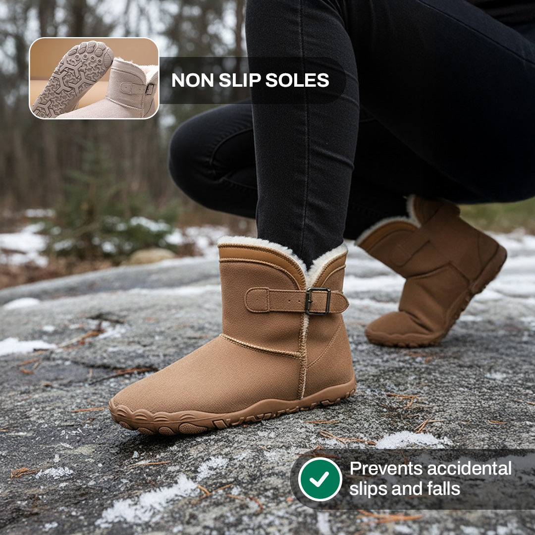Unisex Snug Boot - Non-slip & waterproof winter barefoot shoe - product image from the listing.