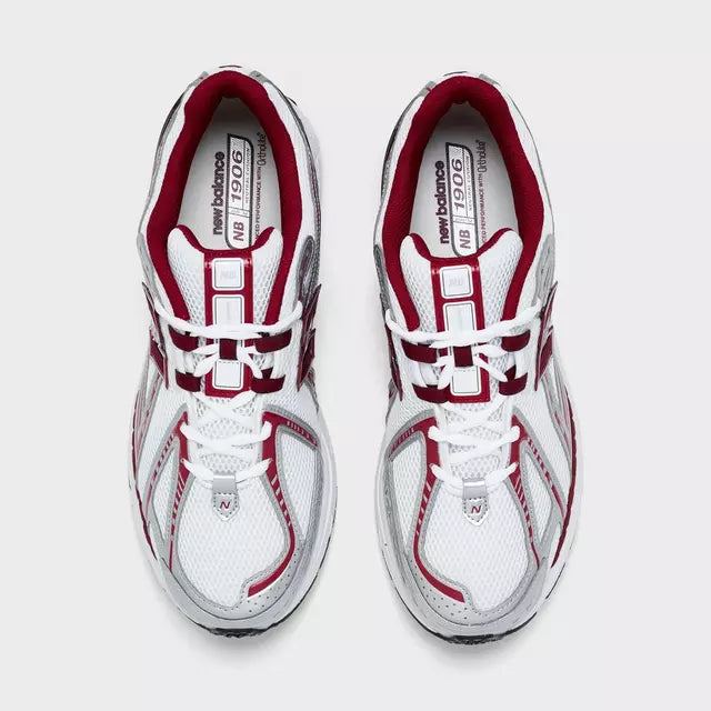New Balance 1906R - WHITE/DEEP RED for Men - product image from the listing.