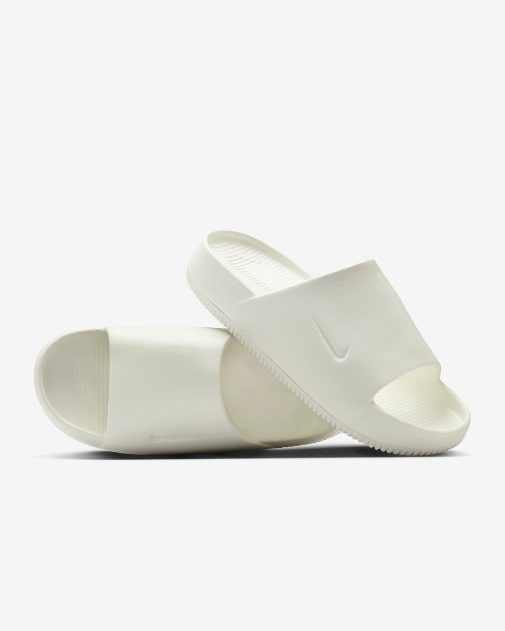 Women's Nike Calm Slide Shoes - Sail - product image from the listing.