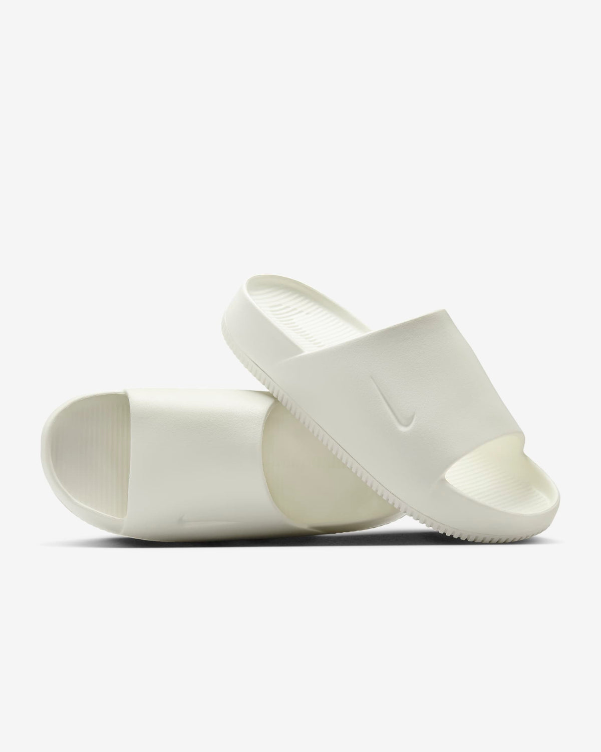 Women's Nike Calm Slide Shoes - Sail - product image from the listing.