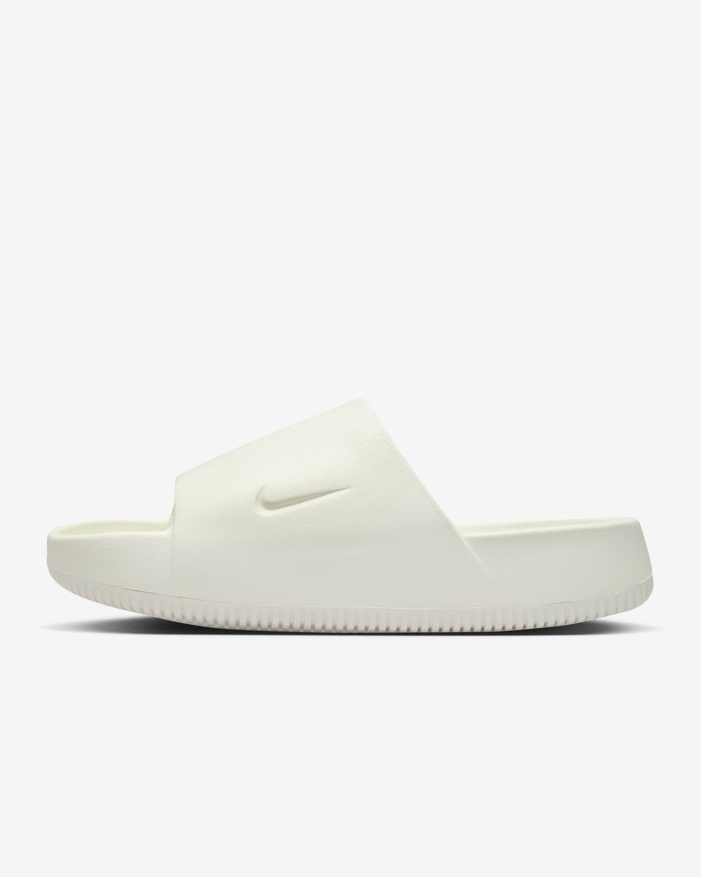 Women's Nike Calm Slide Shoes - Sail - product image from the listing.