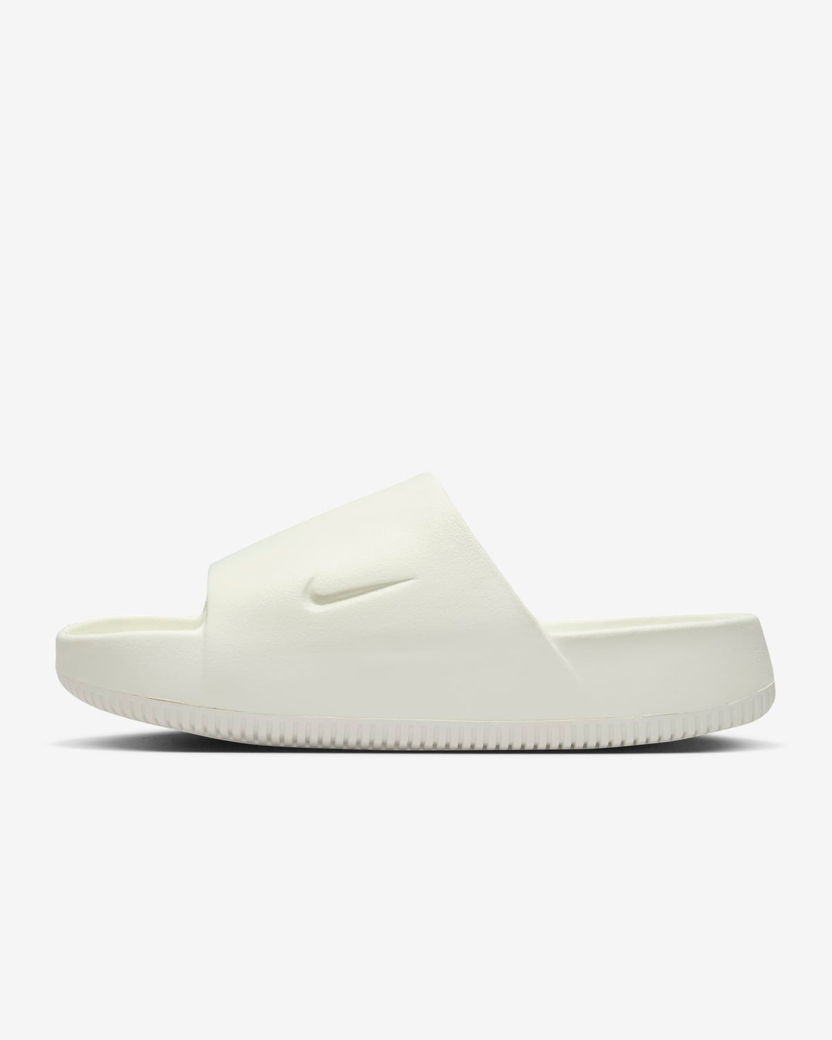 Women's Nike Calm Slide Shoes - Sail - product image from the listing.