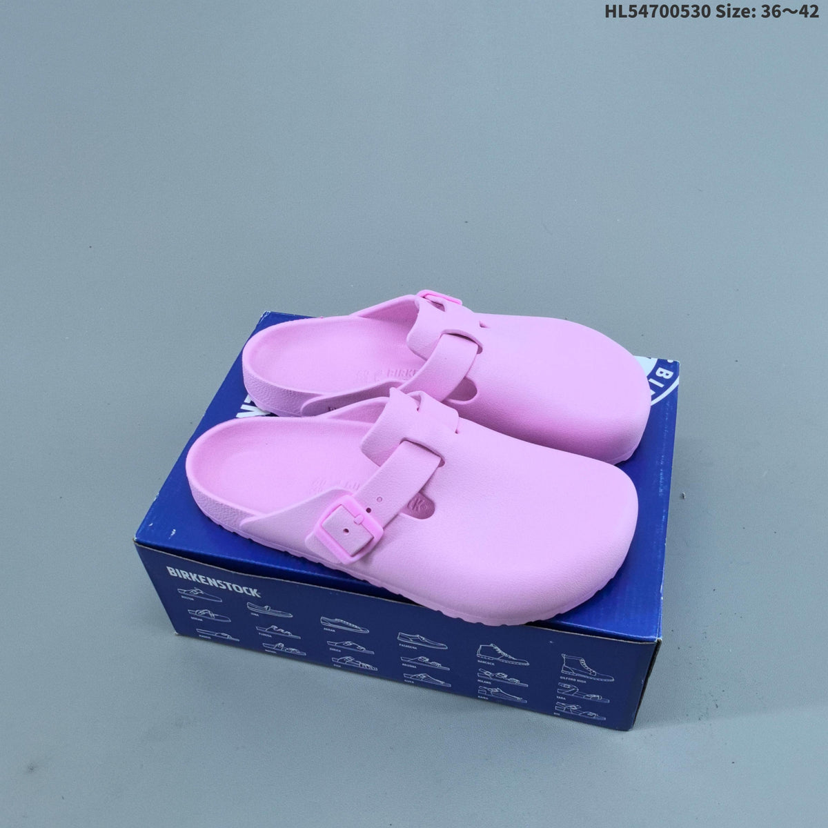 Boston Clog-Style Sandal with Adjustable Strap by Birkenstock - product image from the listing.