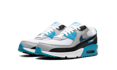 "Blue Lightning Metallic" Air Max 90 GS FD0678 100 - product image from the listing.