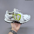 ECCO Biom C-Trail Low-Top Sneakers, in White and Silver - product image from the listing.