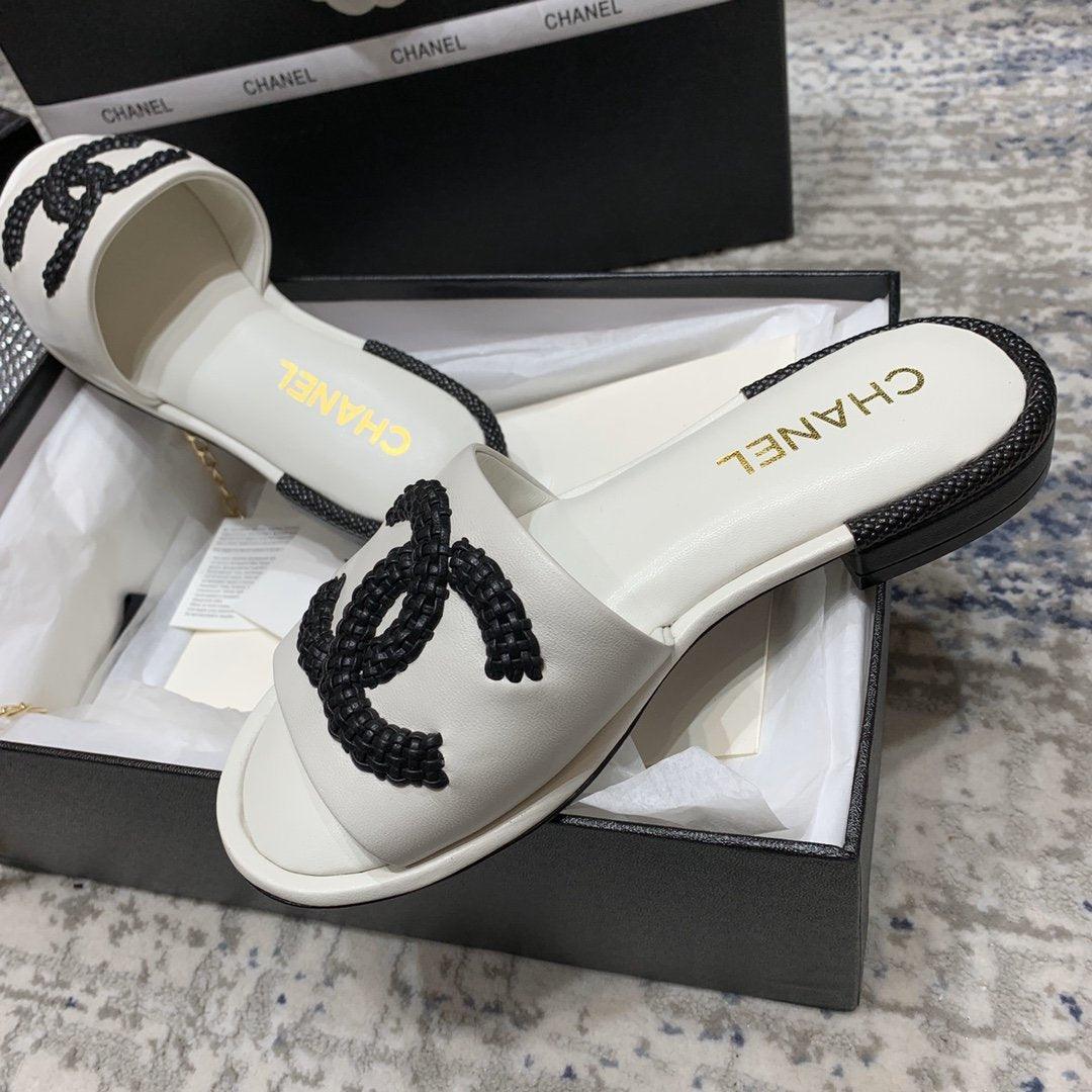 Sandals by Chanel - product photo shown in the listing for this item.