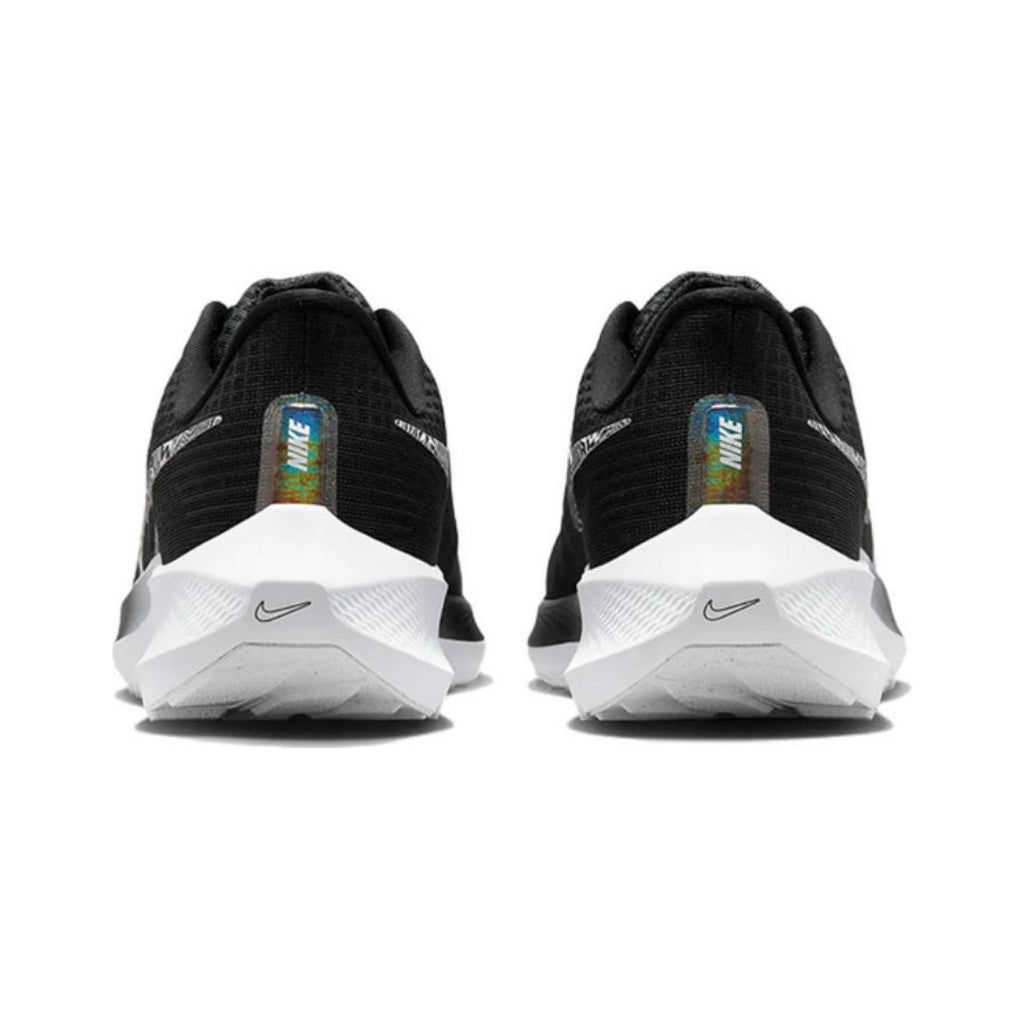 Nike Air Zoom Pegasus 39 Running Shoes in Black Silver DR9619-001 - product image from the listing.