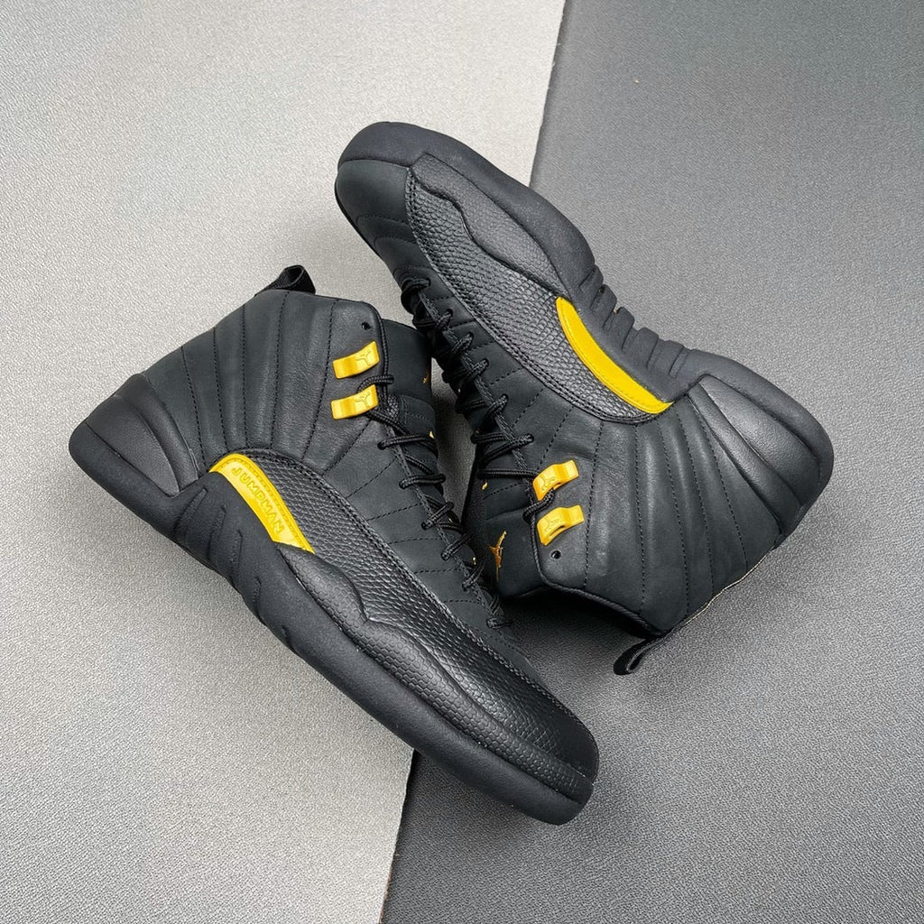 Black Taxi Sneakers - Air Jordan 12 Retro CT8013-071 - product image from the listing.