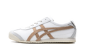 Onitsuka Tiger Mexico 66 in White Brown 122872 - product image from the listing.