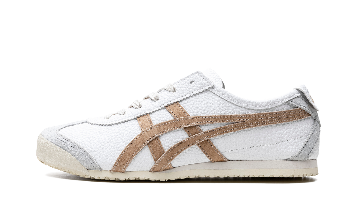 Onitsuka Tiger Mexico 66 in White Brown 122872 - product image from the listing.