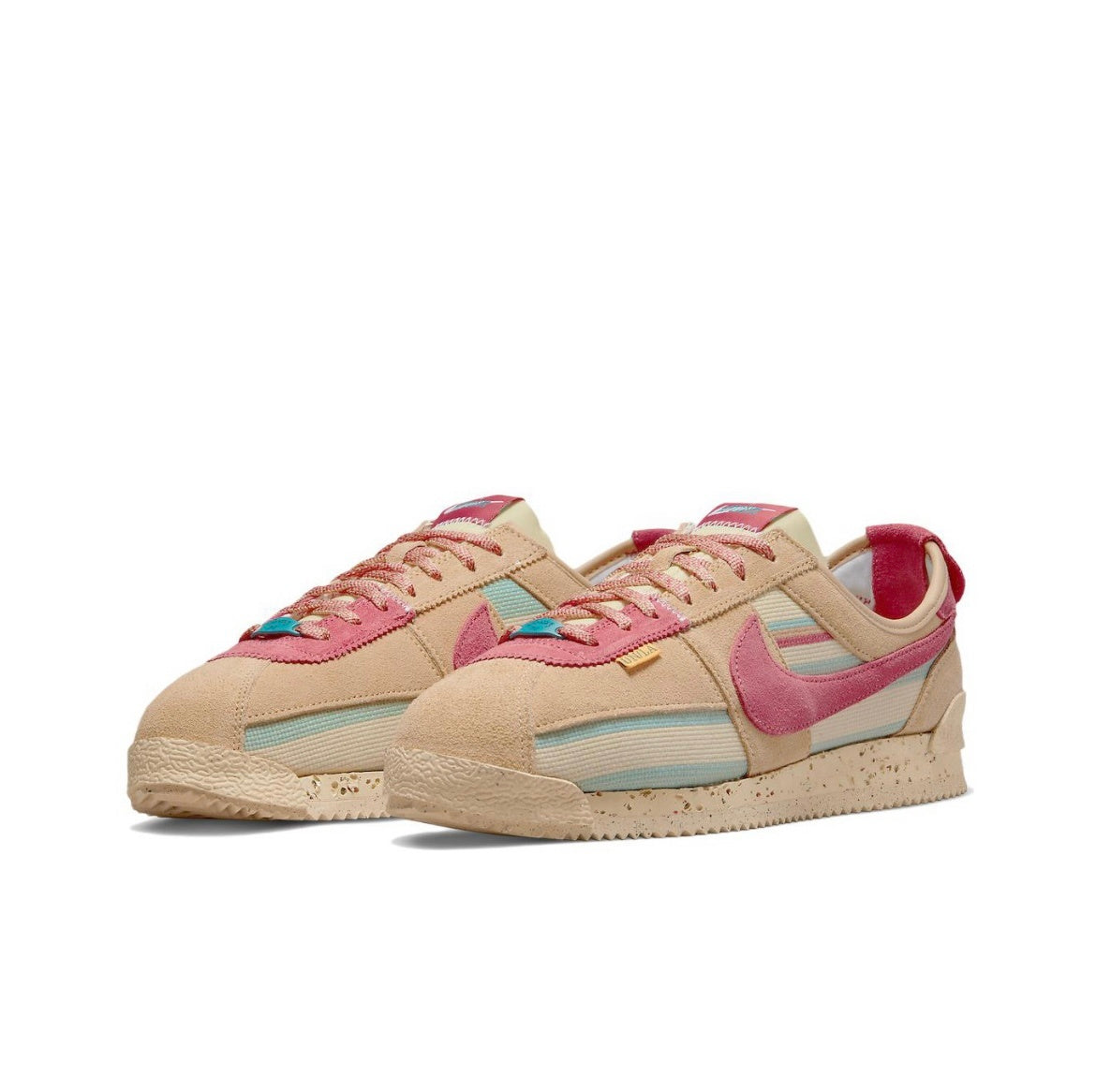 Nike Cortez SP Union LA Sneakers in Sesame DR1413-200 - product image from the listing.