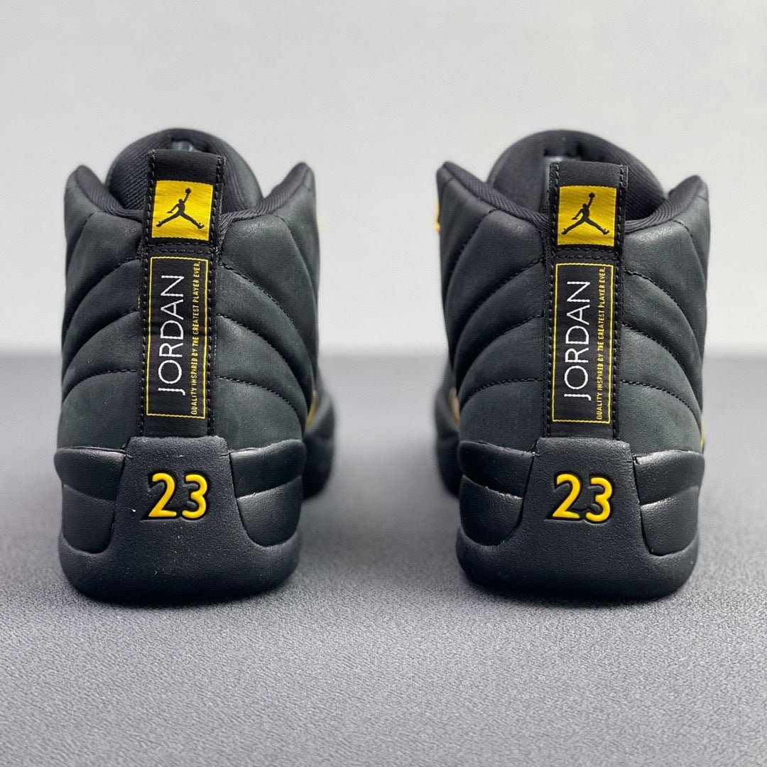 Black Taxi Sneakers - Air Jordan 12 Retro CT8013-071 - product image from the listing.