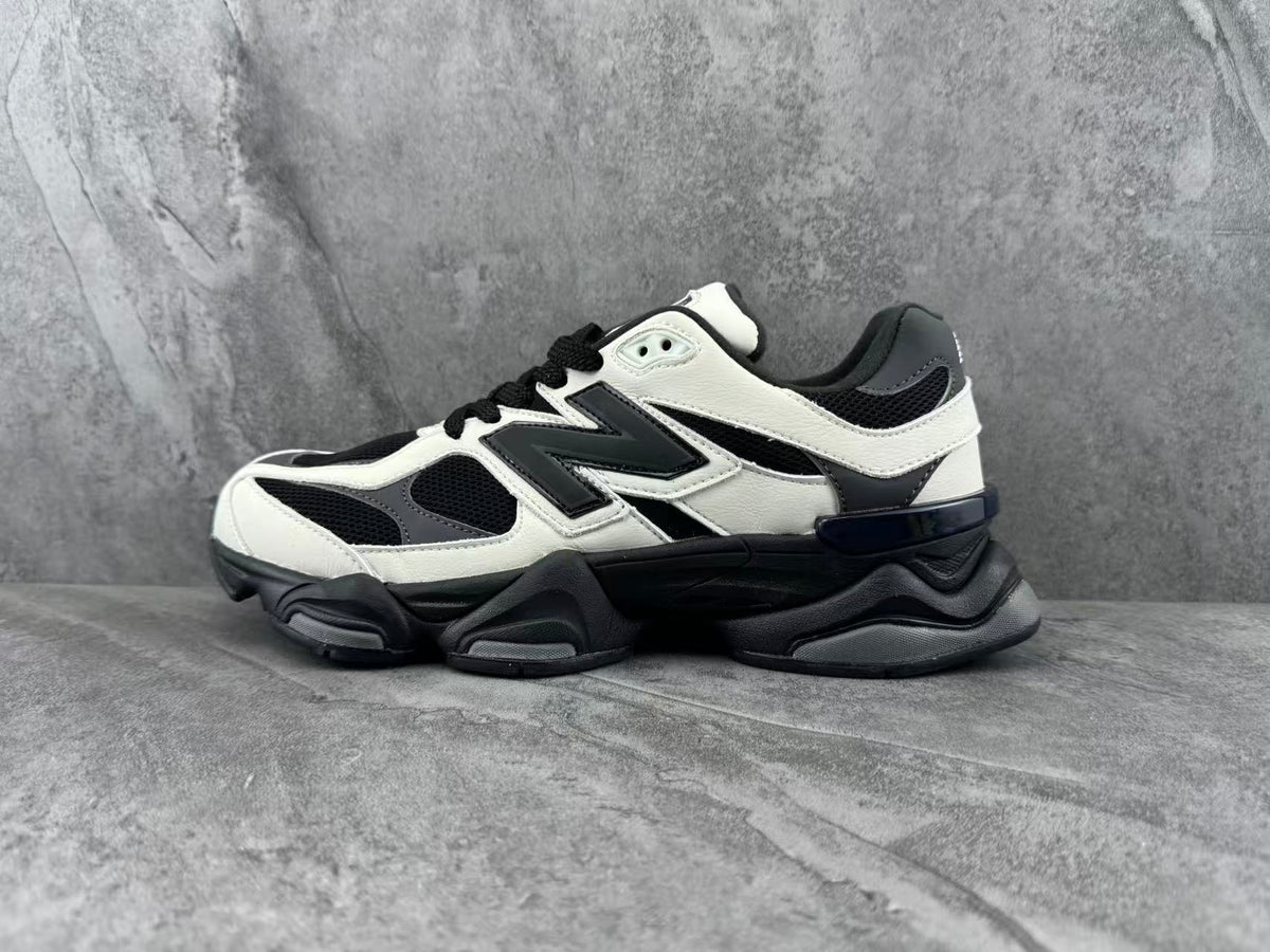 New Balance 9060 U9060ZBS Sneakers in Black and White - product image from the listing.