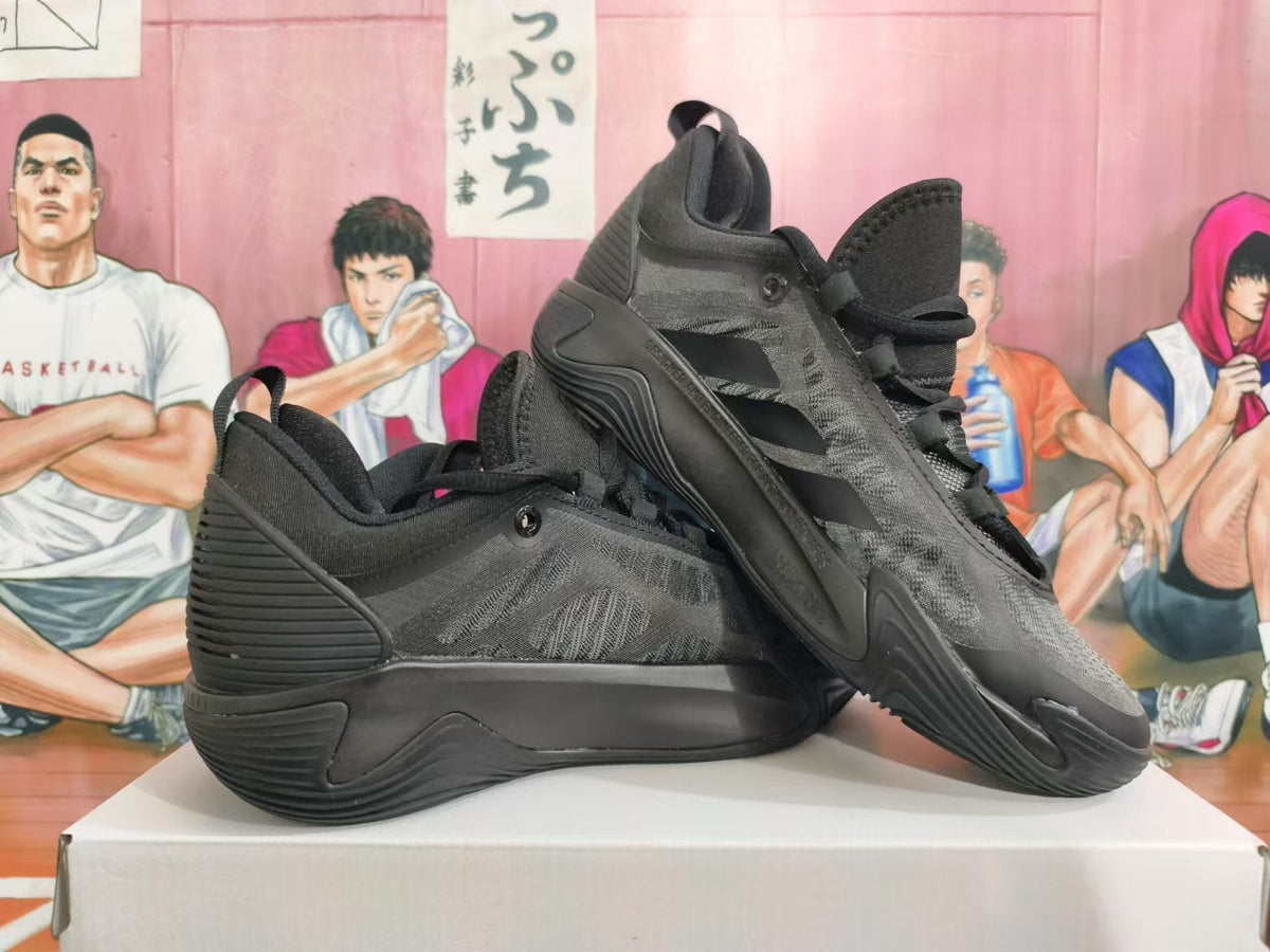 Nike Basketball Shoes, All in Black - product image from the listing.