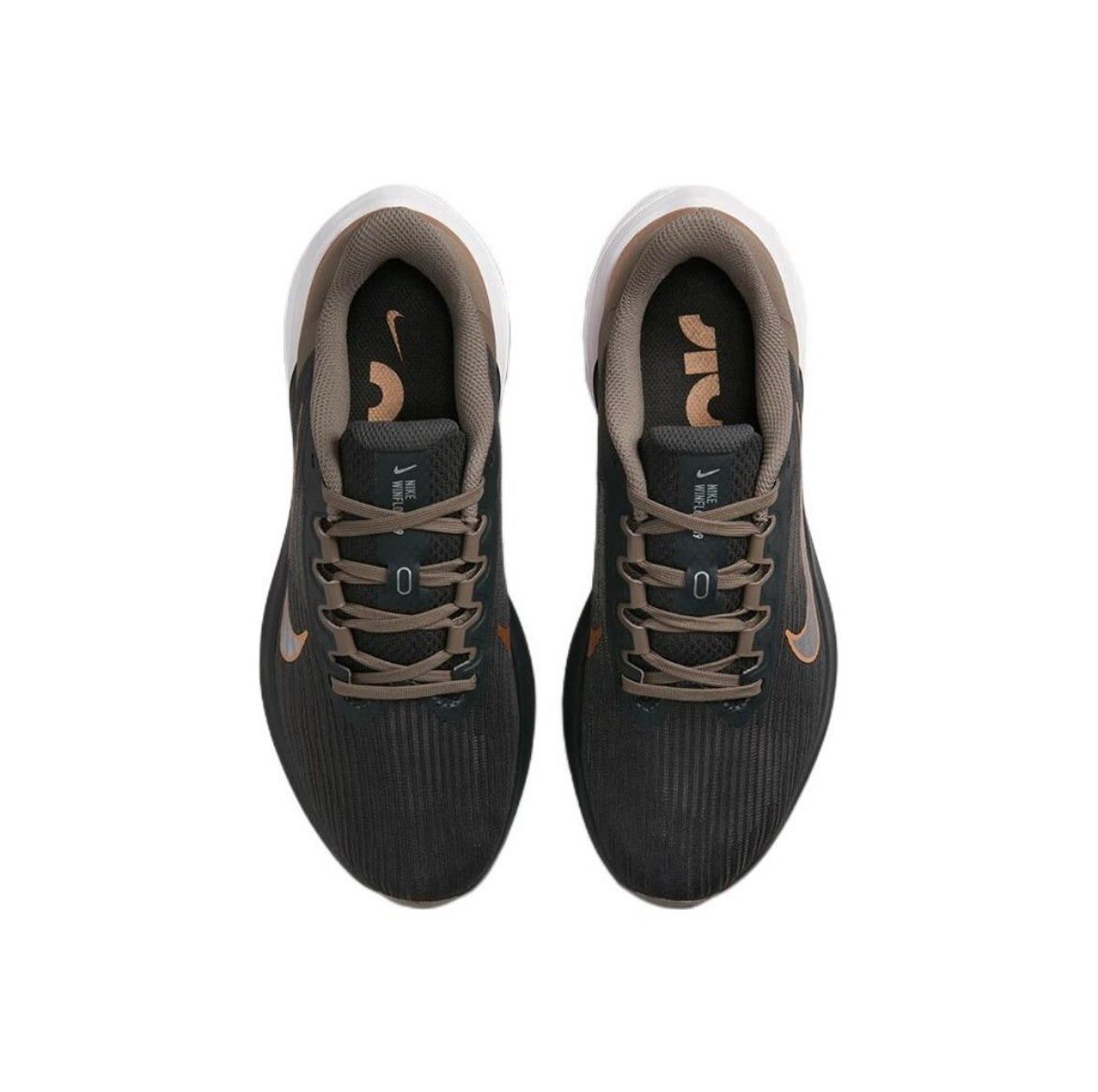 Nike Air Winflo 9 Running Shoes in Black Brown DD8686-005 - product image from the listing.