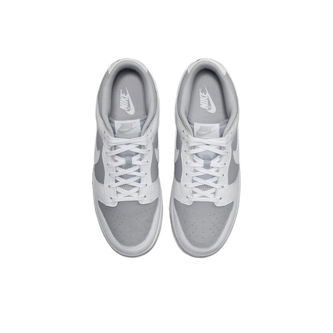 Nike Dunk Low Retro Trainers, Wolf Grey/White, DJ6188-003 - product image from the listing.