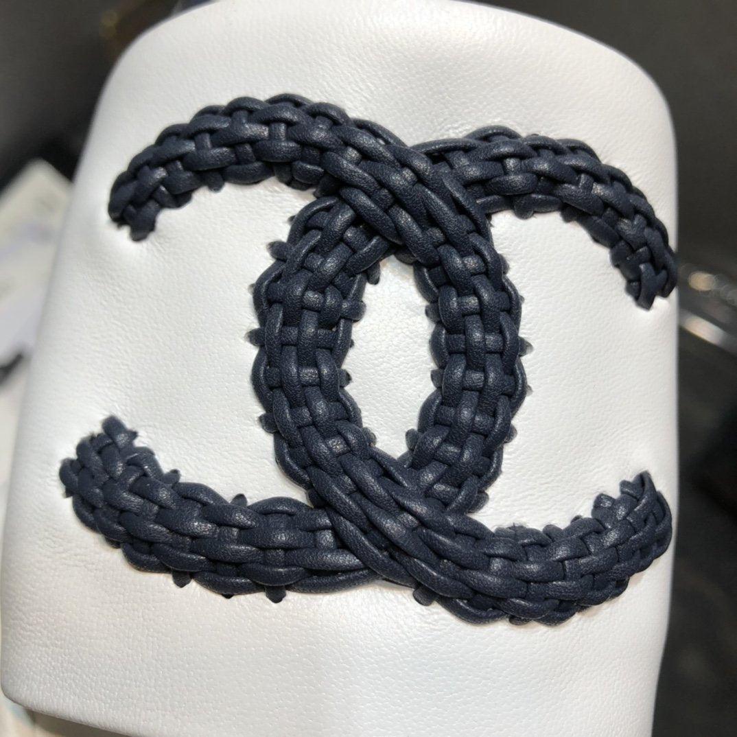 Sandals by Chanel - product photo shown in the listing for this item.