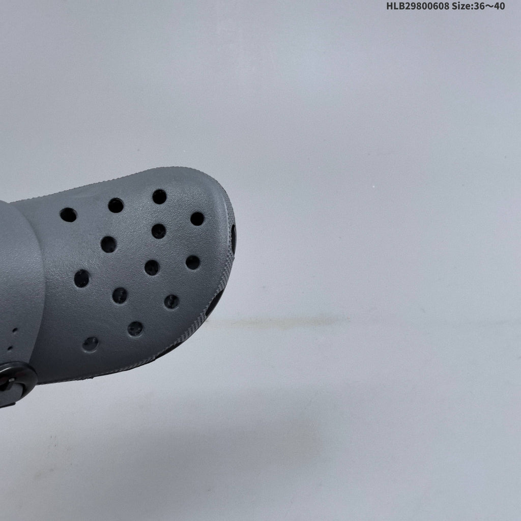 Charcoal Gray Crocs Classic Clog - product image from the listing.