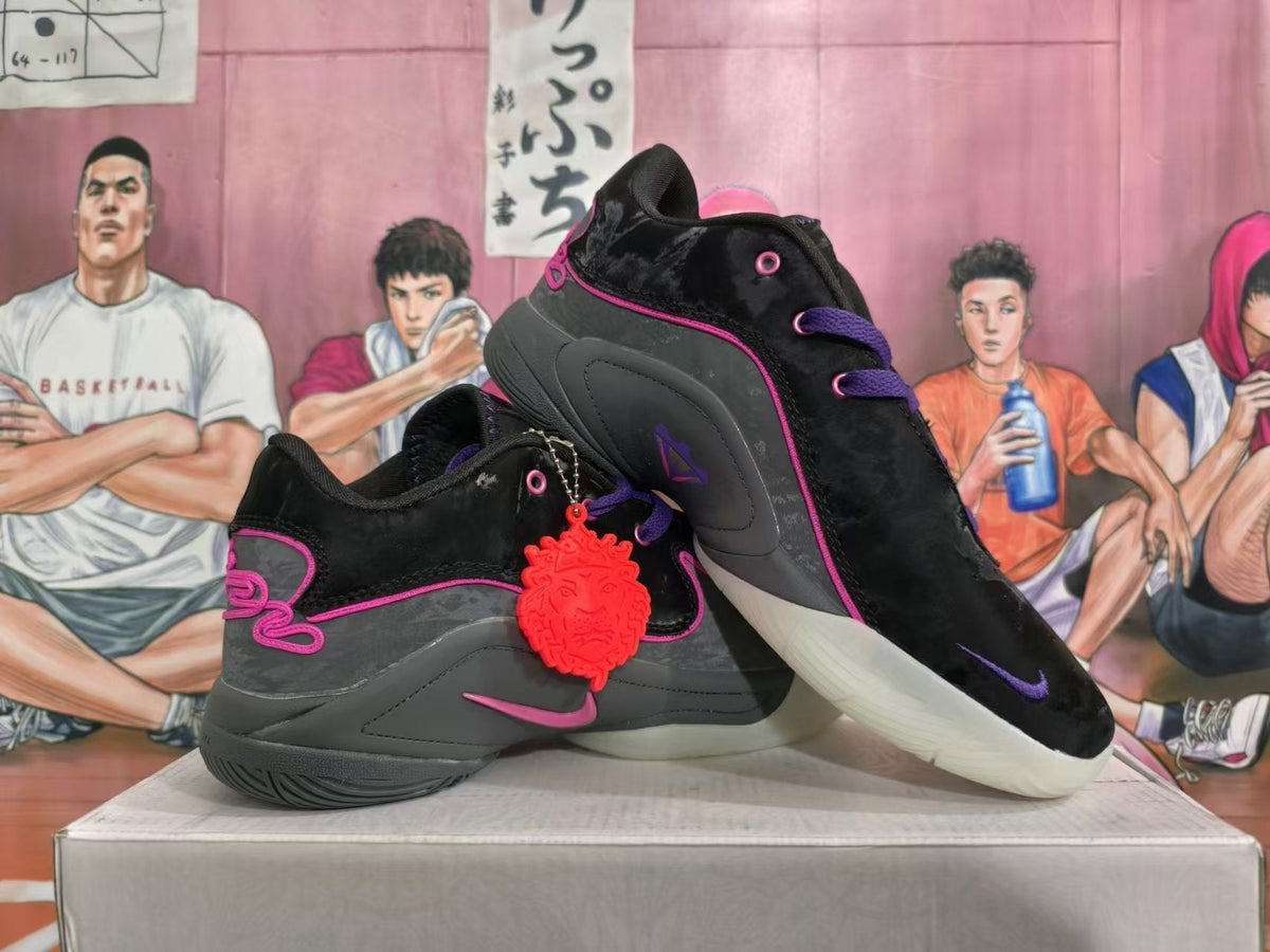 Nike LeBron 20 Basketball Shoes in Black Pink - product image from the listing.