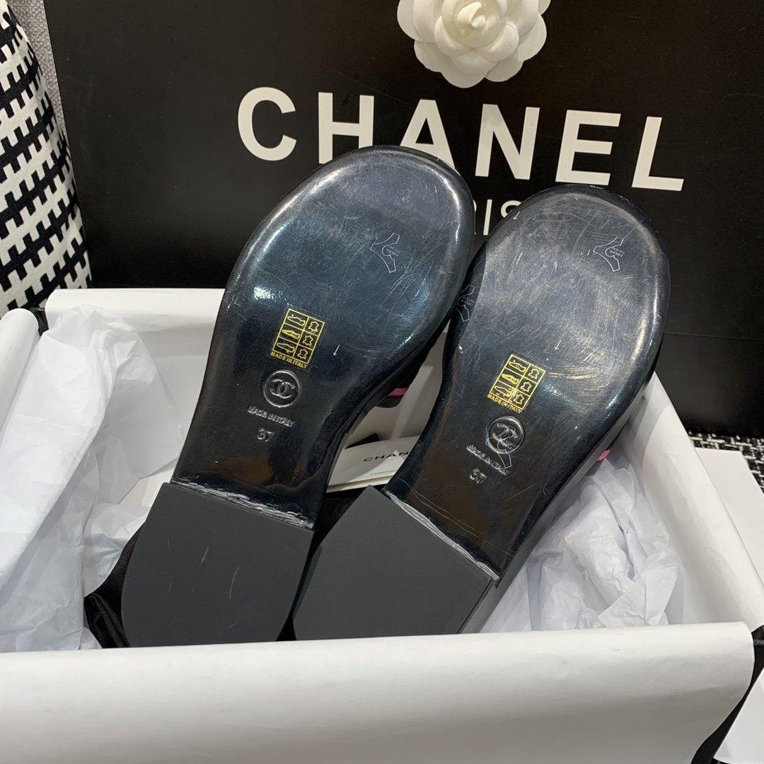 Sandals by Chanel - product photo shown in the listing for this item.