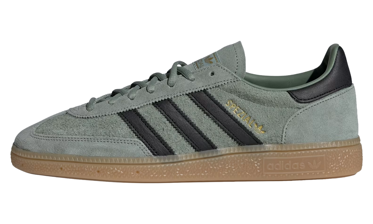 "Silver Green Black Gum" Handball Spezial IH6507 - product image from the listing.