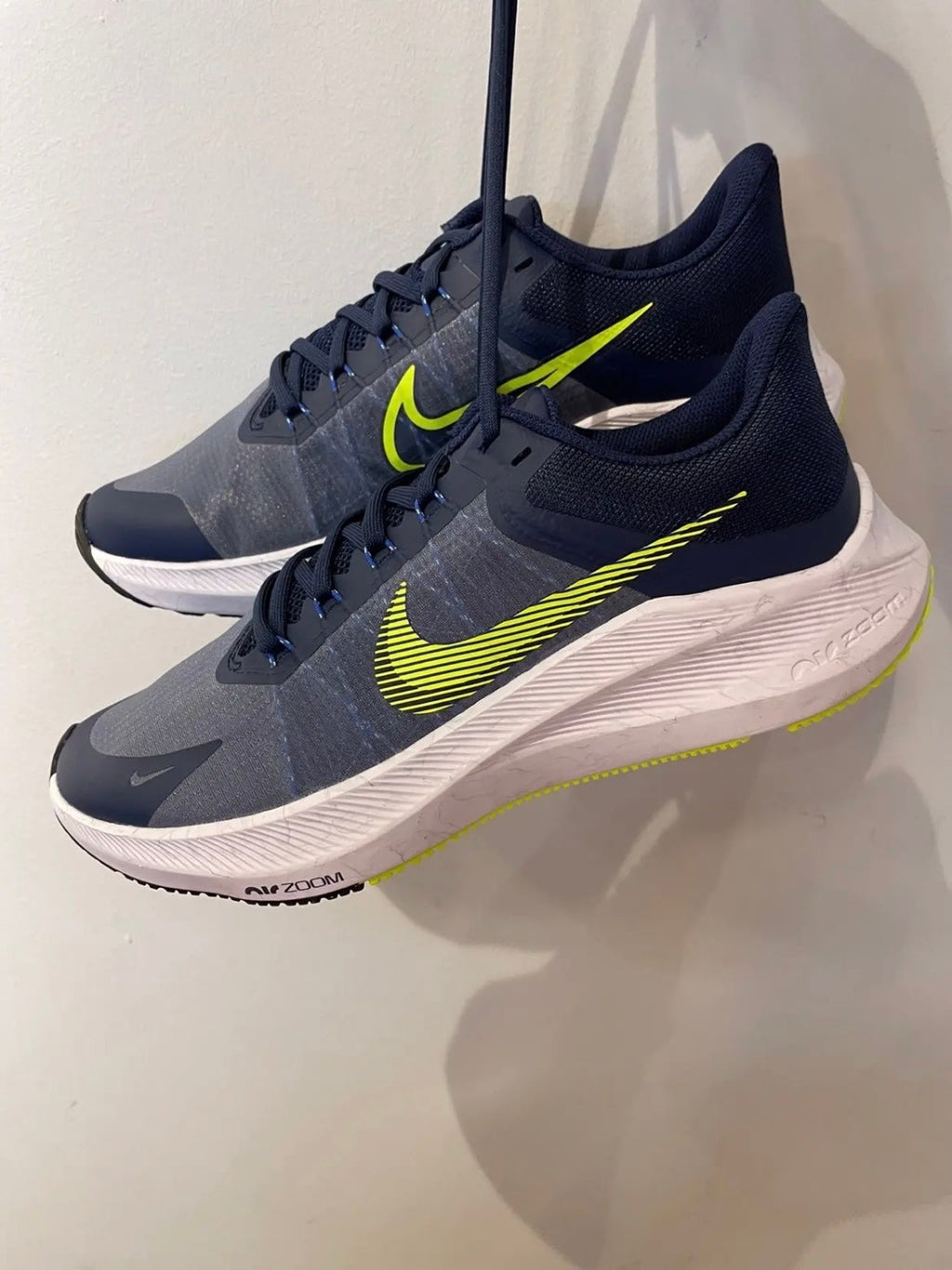 Nike Zoom Winflo 8 Running Shoes in Midnight Navy CW3419-401 - product image from the listing.