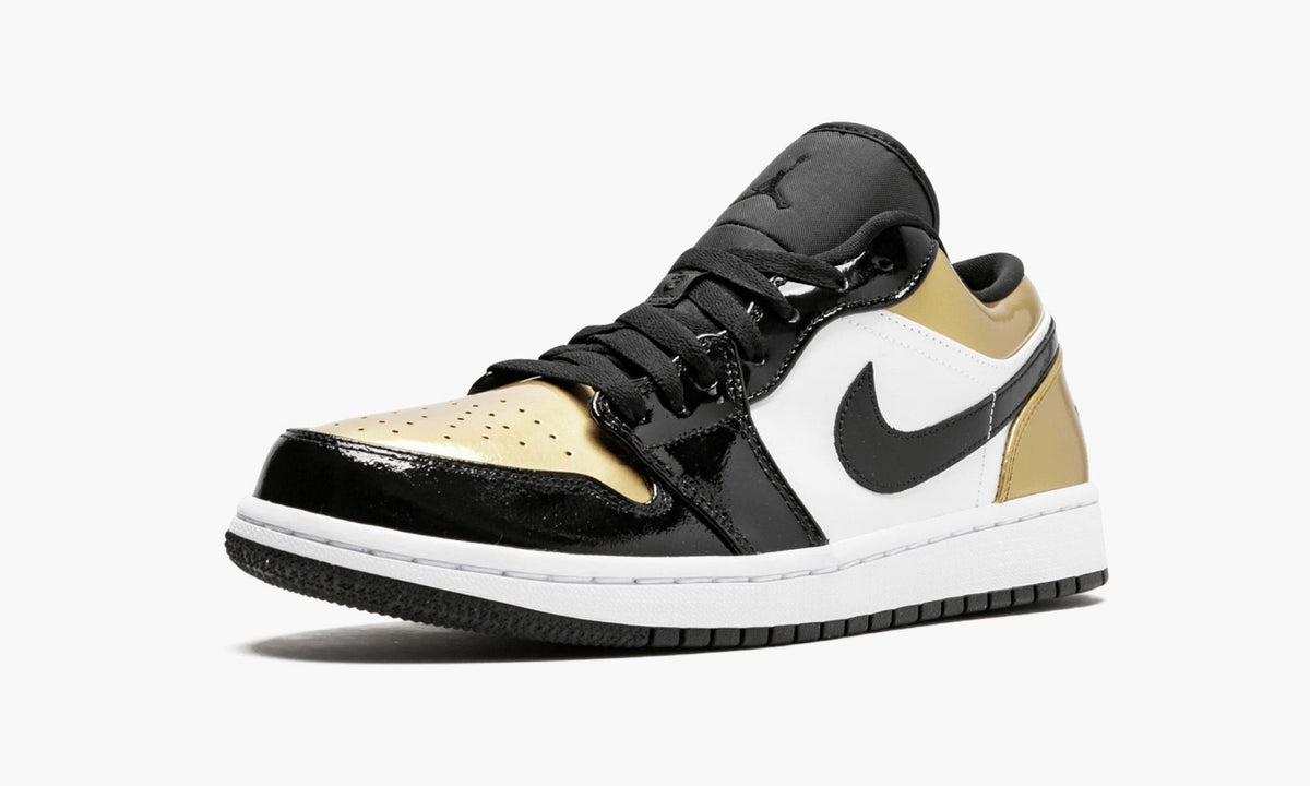 "Gold Toe" Air Jordan 1 Low - product image from the listing.