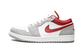 "White / Grey / Red" AIR JORDAN 1 LOW SE - product image from the listing.