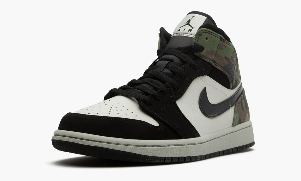 "Camo" Air Jordan 1 Mid - product photo shown in the listing for this item.