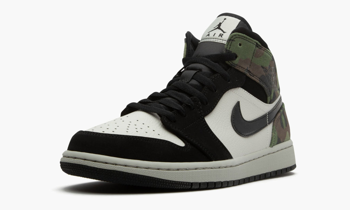 "Camo" Air Jordan 1 Mid - product photo shown in the listing for this item.