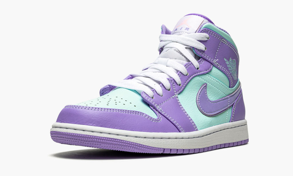 "Purple Pulse / Glacier Blue" Air Jordan 1 Mid - product image from the listing.