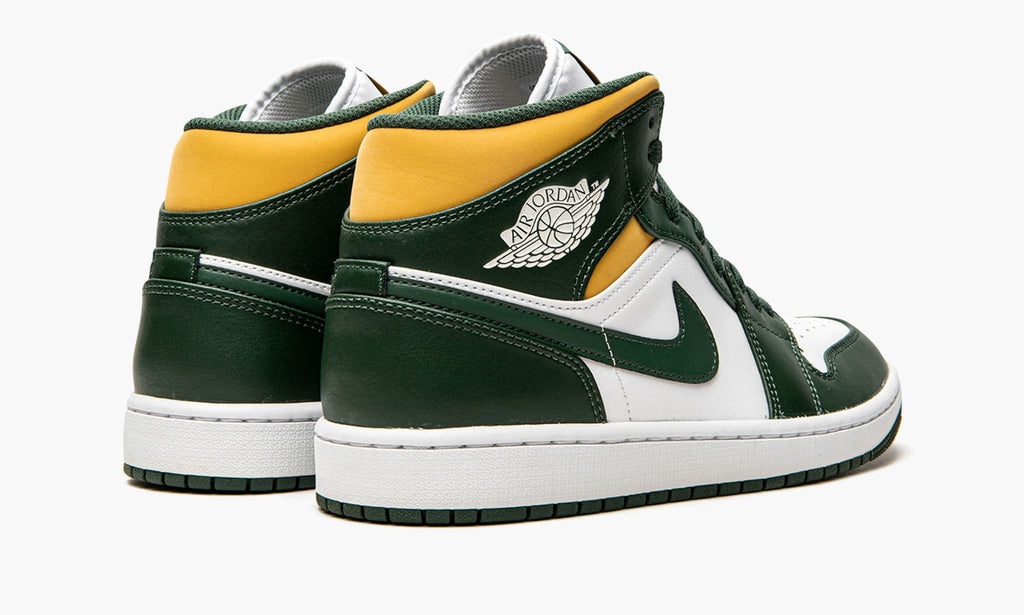"Sonics" Air Jordan 1 Mid - product photo shown in the listing for this item.