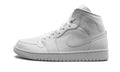 "Triple White" Air Jordan 1 Mid - product image from the listing.