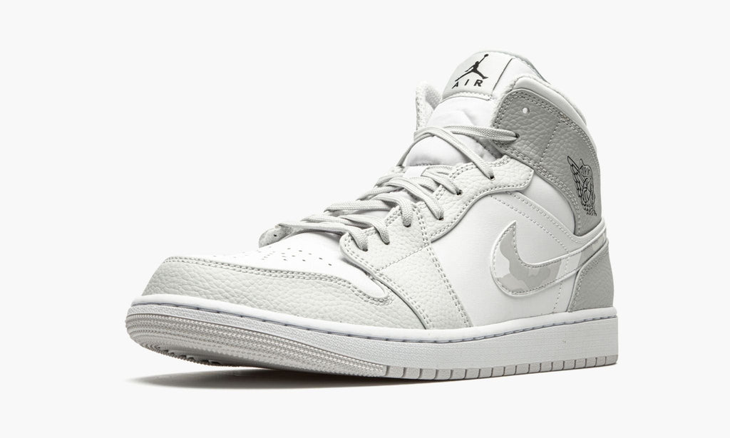 "White Camo" Air Jordan 1 Mid - product image from the listing.