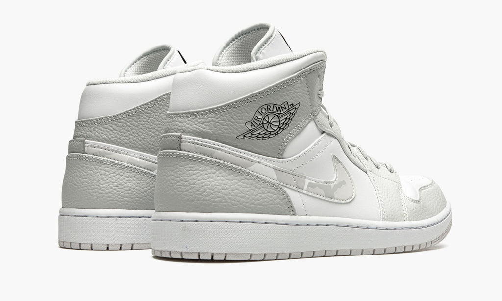 "White Camo" Air Jordan 1 Mid - product image from the listing.