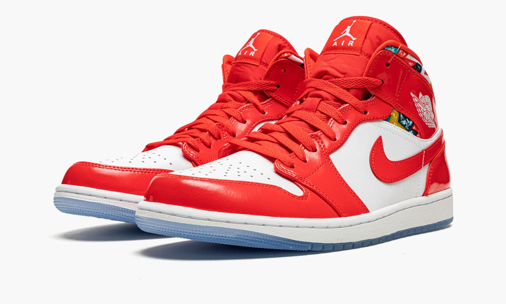 "Barcelona Sweater" Air Jordan 1 MID SE - product image from the listing.