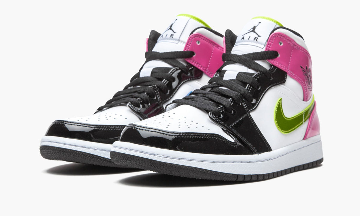 "Cyber / Active Fuchsia" Air Jordan 1 Mid SE - product image from the listing.