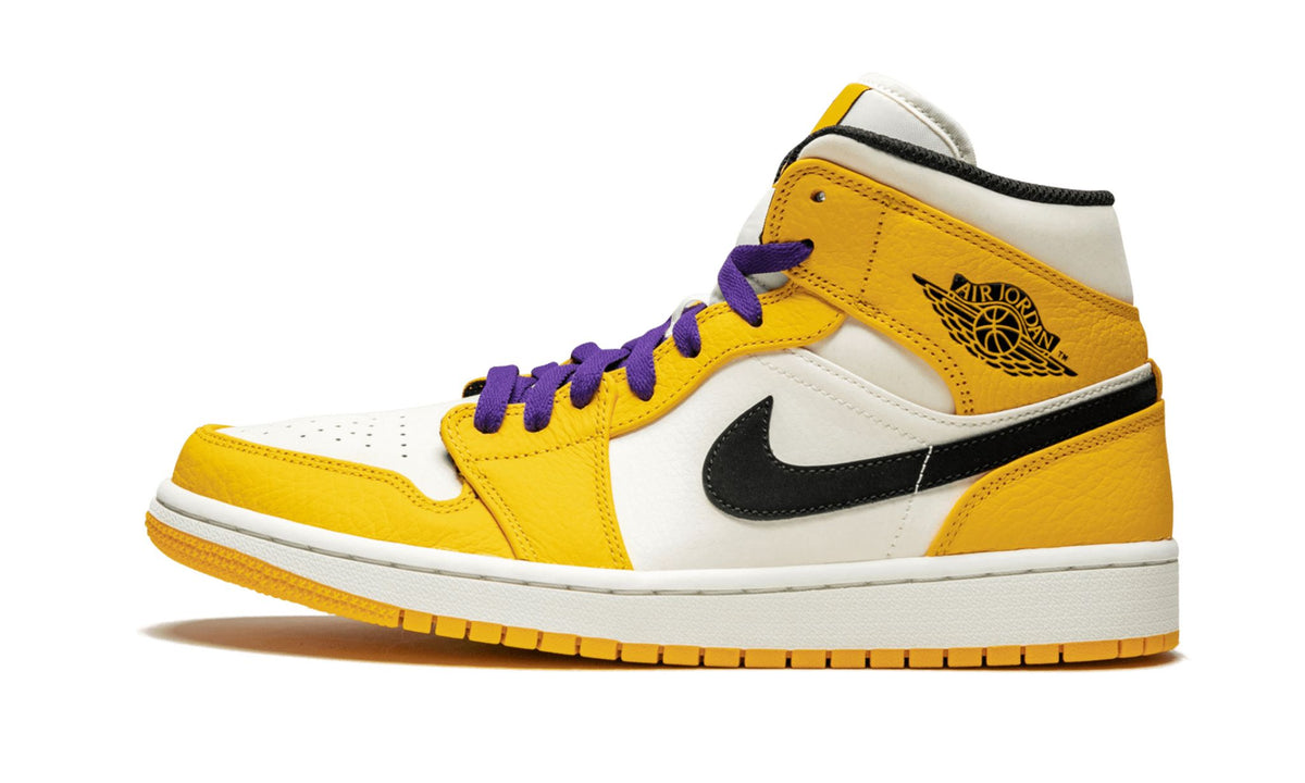 "Lakers" Air Jordan 1 Mid SE - product image from the listing.
