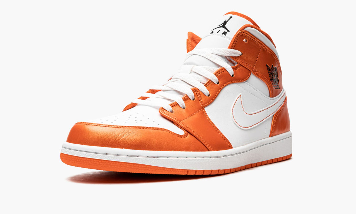 Air Jordan 1 Mid SE Electro in Orange - product image from the listing.
