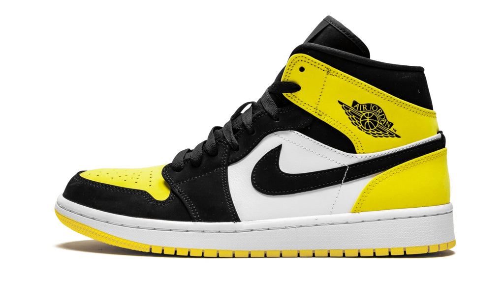 Yellow Toe - Air Jordan 1 MID SE - product image from the listing.