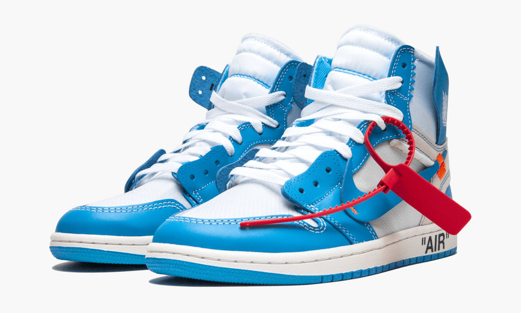 "Off-White - UNC" Air Jordan 1 Retro High - product image from the listing.