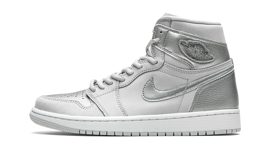 "Metallic Silver" Air Jordan 1 Retro High CO.JP - product image from the listing.