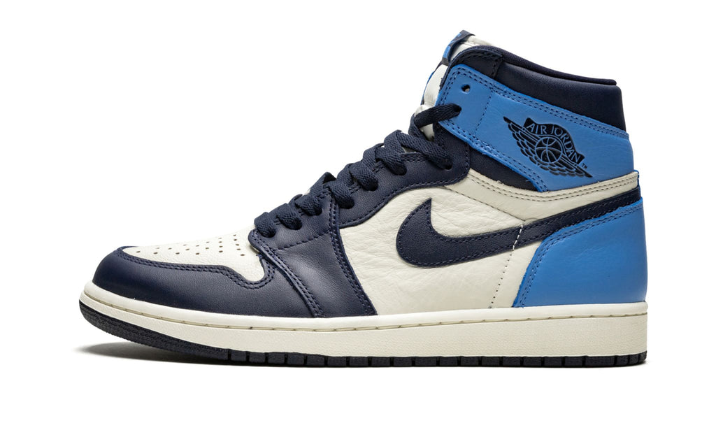 "Obsidian/University Blue" Air Jordan 1 Retro High OG - product image from the listing.