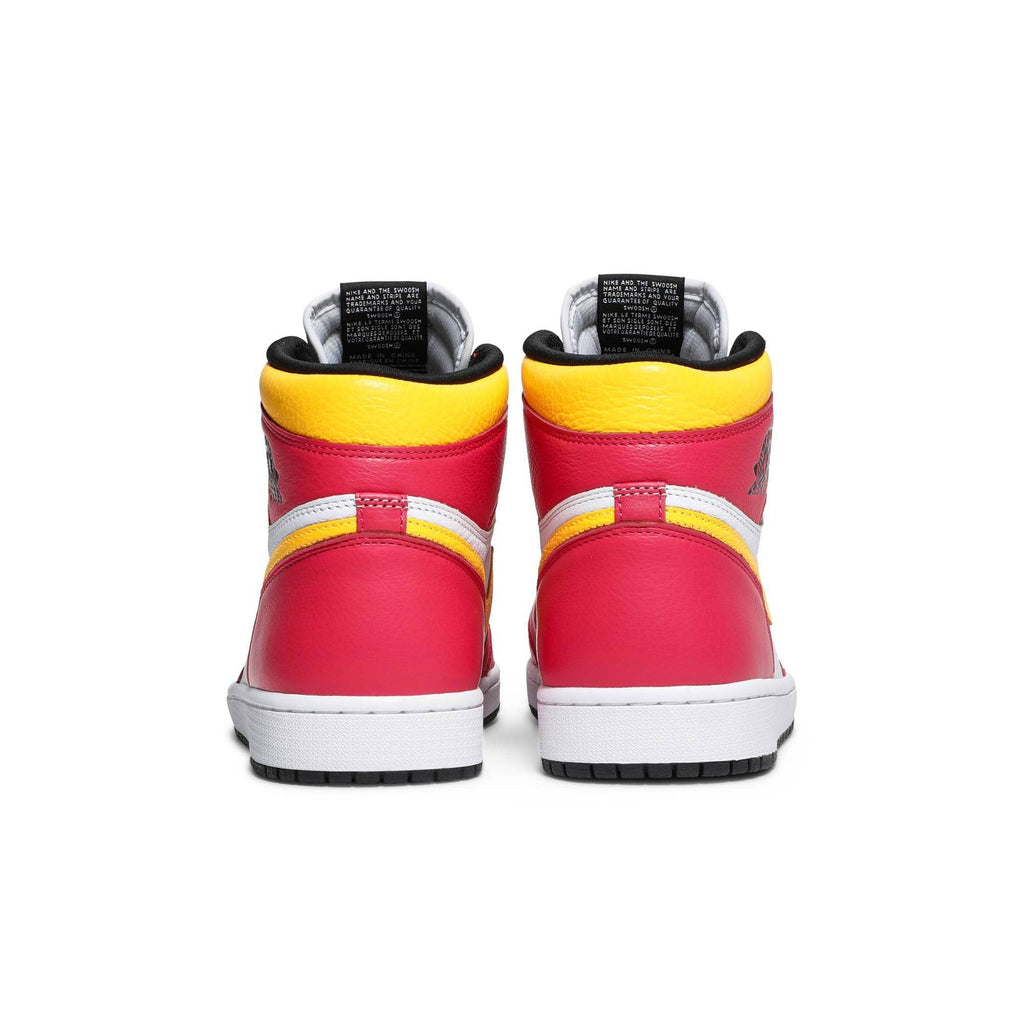 Air Jordan 1 Retro High OG Light Fusion in Red 555088-603 - product image from the listing.