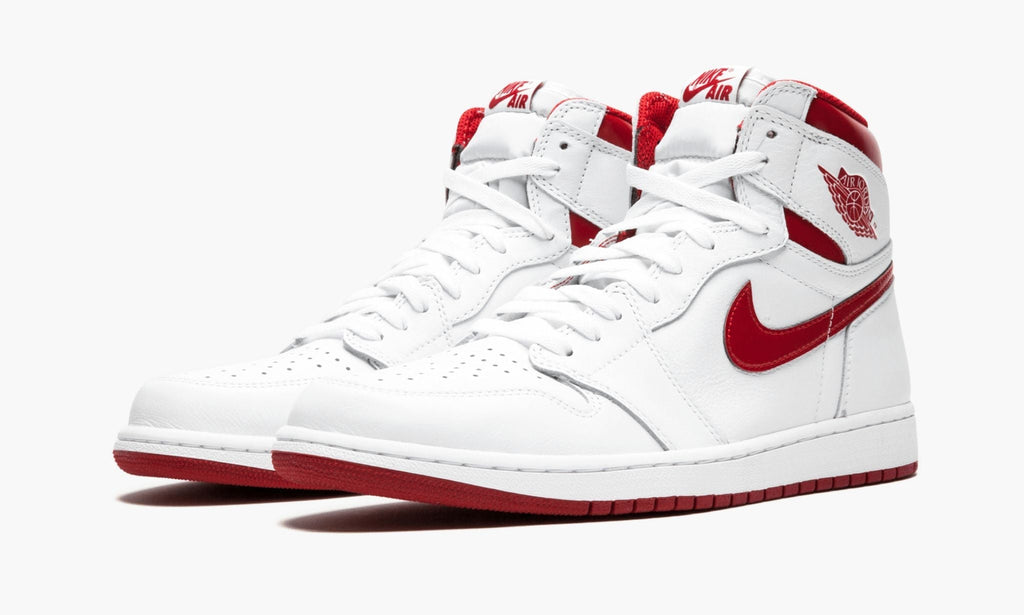 Air Jordan 1 Retro High OG in Metallic Red - product image from the listing.