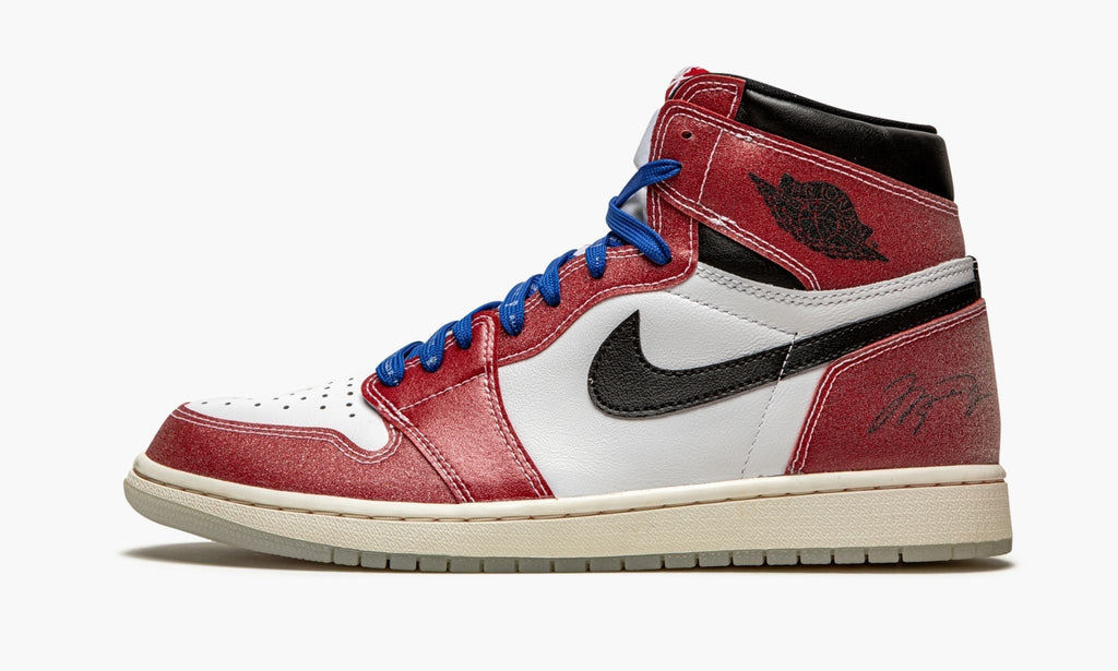 With Blue Laces - Air Jordan 1 Retro High OG Trophy Room - product image from the listing.